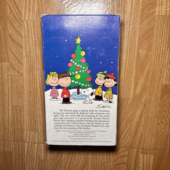 A Charlie Brown Christmas VHS 1991 Peanuts Holiday Movie Classic - Picture 3 of 3
